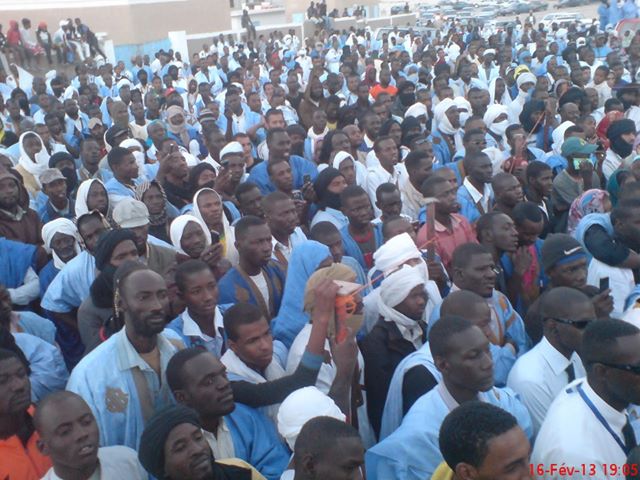 Manifestation populaire en Mauritanie (photo : facebook)