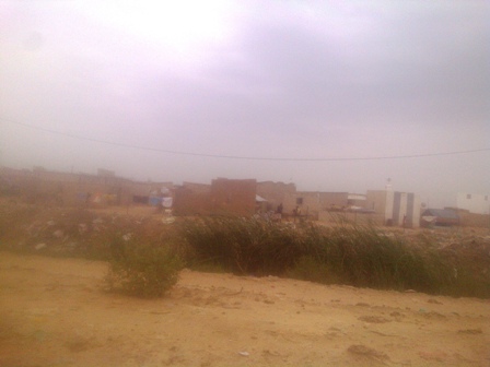 Le village des p&ecirc;cheurs &agrave; Rosso (photo : Sneiba)