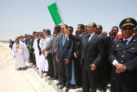 Lancement officiel de la ZF de Nouadhibou par le président Aziz
